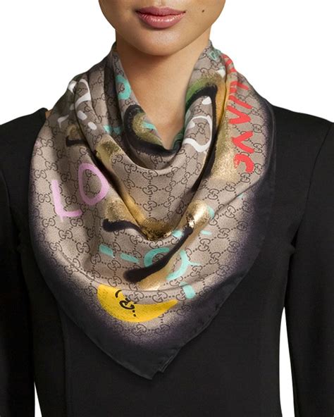 women's scarves canada designer gucci|Gucci scarf women price.